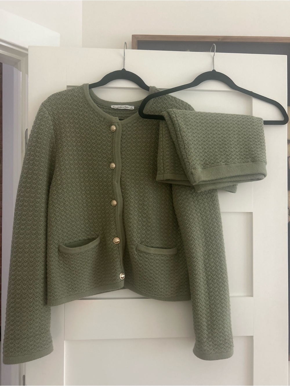 Abercrombie Sweater Jacket & Mini Skort Set